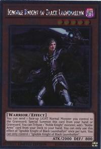 Ignoble Knight of Black Laundsallyn - Noble Knights of the Round Table Box Set YuGiOh trading card