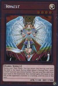 Honest - Noble Knights of the Round Table Box Set (NKRT) #NKRT-EN014 - Platinum Rare YuGiOh Trading Card