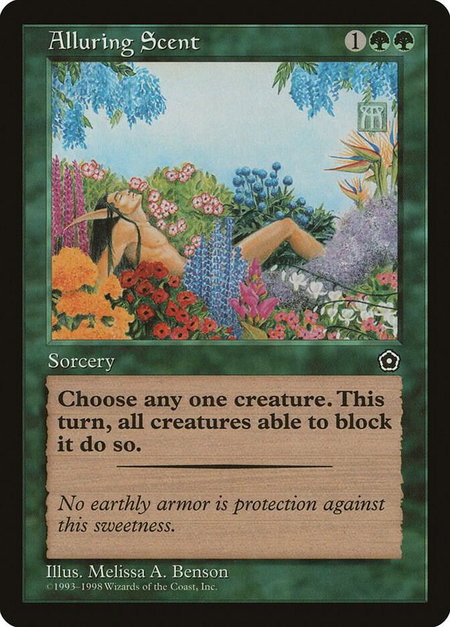 Alluring Scent - Portal Second Age Magic: The Gathering trading card