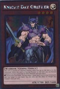 Knight Day Grepher - Noble Knights of the Round Table Box Set YuGiOh trading card