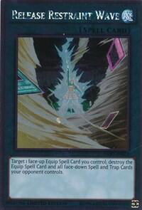 Release Restraint Wave - Noble Knights of the Round Table Box Set (NKRT) #NKRT-EN029 - Platinum Rare YuGiOh Trading Card