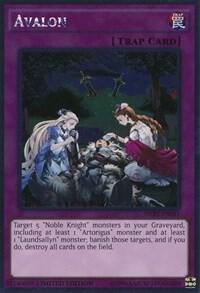 Avalon - Noble Knights of the Round Table Box Set YuGiOh trading card