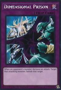 Dimensional Prison - Noble Knights of the Round Table Box Set (NKRT) #NKRT-EN034 - Platinum Rare YuGiOh Trading Card