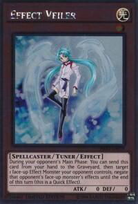 Effect Veiler - Noble Knights of the Round Table Box Set (NKRT) #NKRT-EN039 - Platinum Rare YuGiOh Trading Card