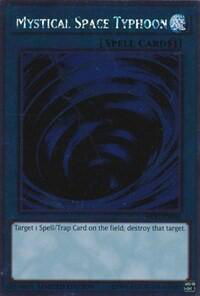 Mystical Space Typhoon - Noble Knights of the Round Table Box Set (NKRT) #NKRT-EN040 - Platinum Rare YuGiOh Trading Card