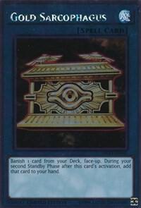 Gold Sarcophagus - Noble Knights of the Round Table Box Set YuGiOh trading card