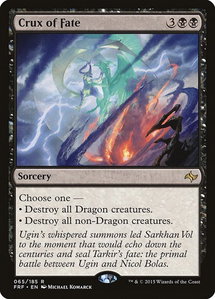 Crux of Fate - Fate Reforged (FRF) #65 - Rare Magic: The Gathering Trading Card