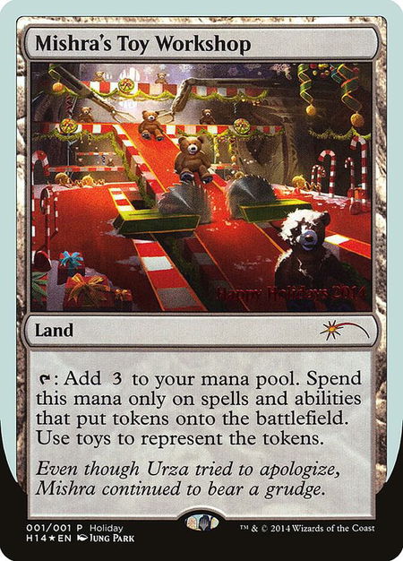 Mishra's Toy Workshop - Special Occasion Magic: The Gathering trading card