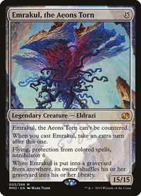 Emrakul, the Aeons Torn - Modern Masters 2015 (MM2) #3 - Mythic Magic: The Gathering Trading Card