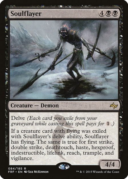 Soulflayer - Fate Reforged Magic: The Gathering trading card