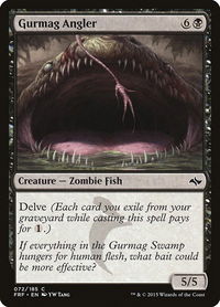 Gurmag Angler - Fate Reforged (FRF) #72 - Common Magic: The Gathering Trading Card