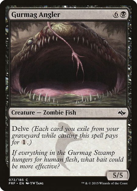 Gurmag Angler - Fate Reforged Magic: The Gathering trading card