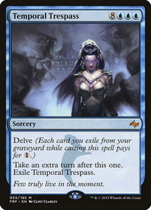 Temporal Trespass - Fate Reforged (FRF) #55 - Mythic Rare Magic: The Gathering Trading Card