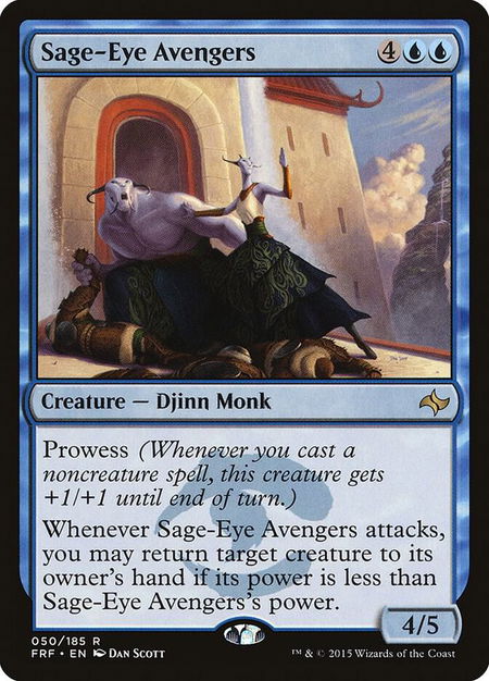 Sage-Eye Avengers - Fate Reforged Magic: The Gathering trading card
