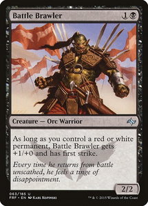 Battle Brawler - Fate Reforged (FRF) #63 - Uncommon Magic: The Gathering Trading Card