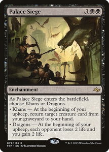 Palace Siege - Fate Reforged (FRF) #79 - Rare Magic: The Gathering Trading Card