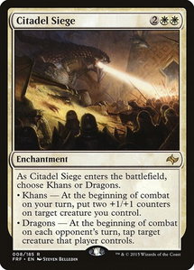 Citadel Siege - Fate Reforged (FRF) #8 - Rare Magic: The Gathering Trading Card