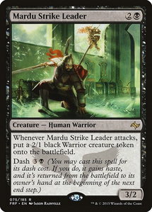 Mardu Strike Leader - Fate Reforged (FRF) #75 - Rare Magic: The Gathering Trading Card