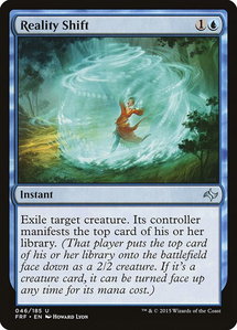 Reality Shift - Fate Reforged (FRF) #46 - Uncommon Magic: The Gathering Trading Card