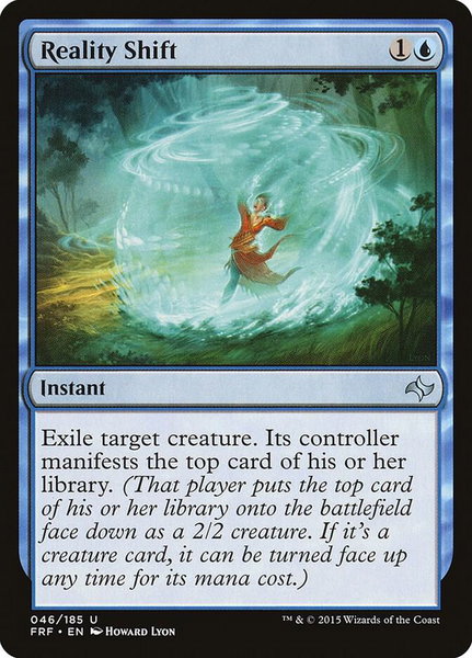 Reality Shift - Fate Reforged Magic: The Gathering trading card