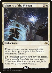 Mastery of the Unseen - Fate Reforged (FRF) #19 - Rare Magic: The Gathering Trading Card