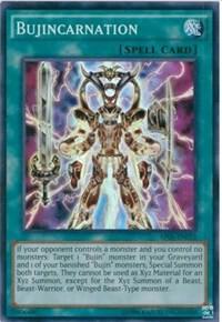 Bujincarnation trading card from Astral Pack 6 Bujincarnation - Astral Pack 6 YuGiOh trading card