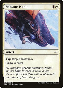 Pressure Point - Fate Reforged (FRF) #21 - Common Magic: The Gathering Trading Card
