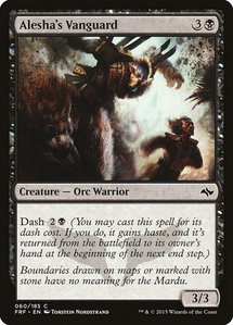 Alesha's Vanguard - Fate Reforged (FRF) #60 - Common Magic: The Gathering Trading Card