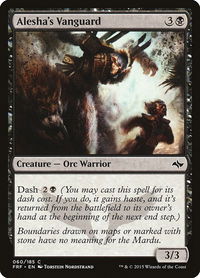 Alesha's Vanguard - Fate Reforged (FRF) #60 - Common Magic: The Gathering Trading Card