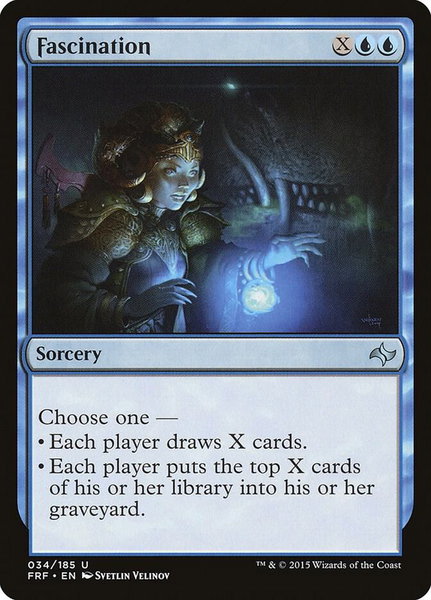 Fascination - Fate Reforged Magic: The Gathering trading card