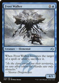 Frost Walker - Fate Reforged (FRF) #35 - Uncommon Magic: The Gathering Trading Card