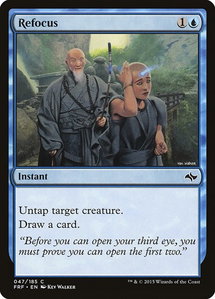 Refocus - Fate Reforged (FRF) #47 - Common Magic: The Gathering Trading Card