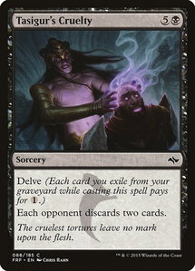 Tasigur's Cruelty - Fate Reforged (FRF) #88 - Common Magic: The Gathering Trading Card