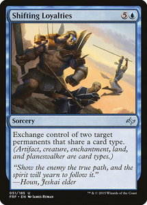 Shifting Loyalties - Fate Reforged (FRF) #51 - Uncommon Magic: The Gathering Trading Card