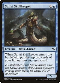 Sultai Skullkeeper - Fate Reforged (FRF) #53 - Common Magic: The Gathering Trading Card