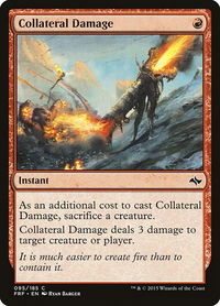 Collateral Damage - Fate Reforged (FRF) #95 - Common Magic: The Gathering Trading Card