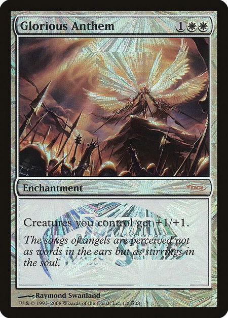 Glorious Anthem (Junior Series Europe) - Junior Series Promos Magic: The Gathering trading card