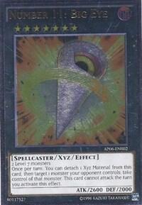 Number 11: Big Eye (UTR) - Astral Pack 6 (AP06) #AP06-EN002 - Ultimate Rare YuGiOh Trading Card