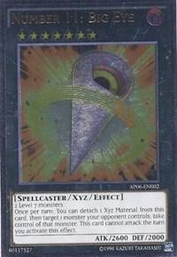 Number 11: Big Eye (UTR) trading card from Astral Pack 6 Number 11: Big Eye (UTR) - Astral Pack 6 YuGiOh trading card