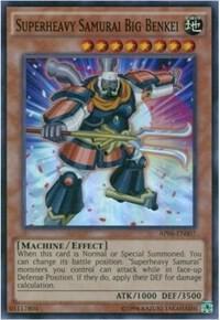 Superheavy Samurai Big Benkei trading card from Astral Pack 6 Superheavy Samurai Big Benkei - Astral Pack 6 YuGiOh trading card