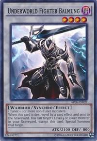 Underworld Fighter Balmung trading card from Astral Pack 6 Underworld Fighter Balmung - Astral Pack 6 YuGiOh trading card