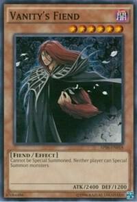Vanity's Fiend trading card from Astral Pack 6 Vanity's Fiend - Astral Pack 6 YuGiOh trading card