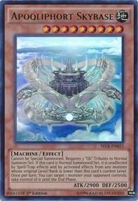 Apoqliphort Skybase - Secrets of Eternity (SECE) #SECE-EN023 - Ultra Rare YuGiOh Trading Card