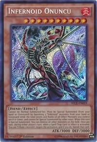 Infernoid Onuncu - Secrets of Eternity YuGiOh trading card
