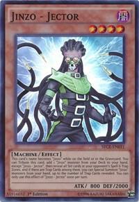 Jinzo - Jector - Secrets of Eternity YuGiOh trading card