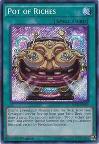 Pot of Riches - Secrets of Eternity (SECE) #SECE-EN063 - Secret Rare YuGiOh Trading Card