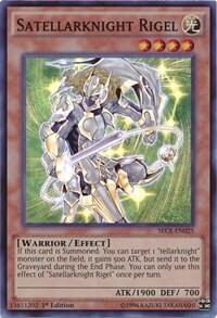 Satellarknight Rigel - Secrets of Eternity (SECE) #SECE-EN025 - Super Rare YuGiOh Trading Card