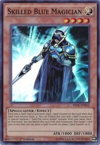 Skilled Blue Magician - Secrets of Eternity (SECE) #SECE-EN032 - Super Rare YuGiOh Trading Card
