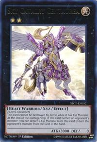 Sky Cavalry Centaurea trading card from Secrets of Eternity Sky Cavalry Centaurea - Secrets of Eternity YuGiOh trading card