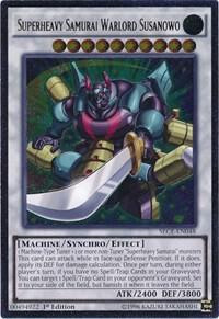 Superheavy Samurai Warlord Susanowo (UTR) - Secrets of Eternity YuGiOh trading card